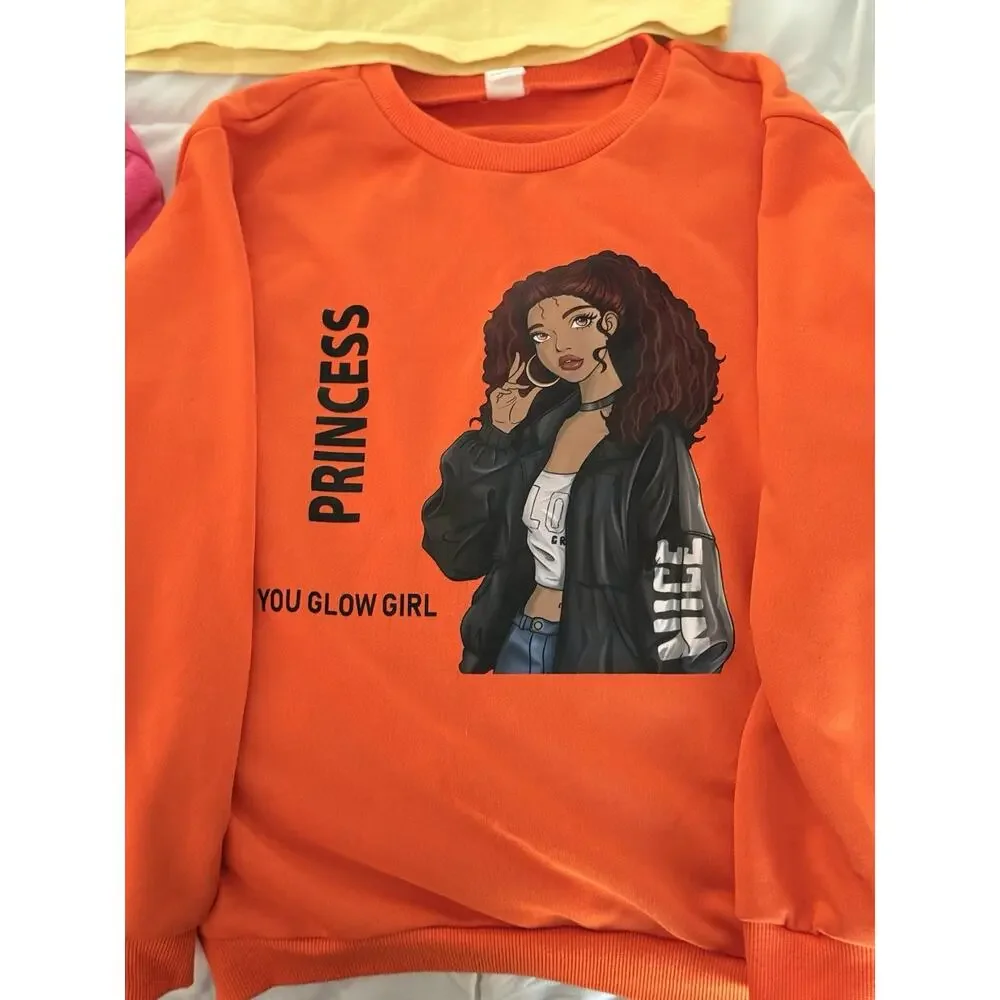 Girls 10–12 Black History‎ Month Shirt Lot (6) Graphic Tees & Sweatshirts